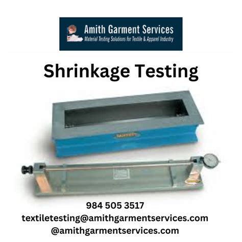 private label Shrinkage Testing|shrinkage testing.